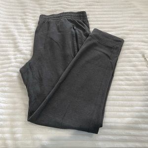 Old Navy Active Men’s Joggers Sweatpants in Gray with Zipper Pockets